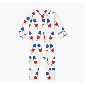 M+A by Monica + Andy Organic Cotton Long Sleeve Baby One-Piece Coverall NWT